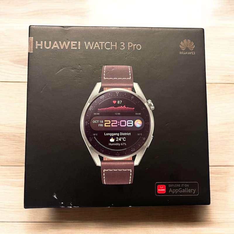 Original HUAWEI WATCH 3 Pro Smart Sports Watch Mint As New