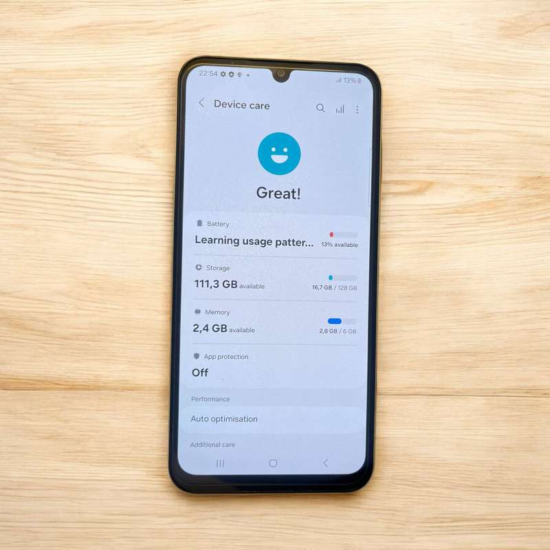 SAMSUNG A25 5G SM-A256E/DSN 128GB MINT CONDITION