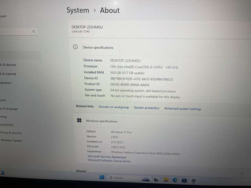 Dell Latitude 5540