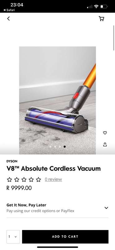 Dyson V8 Cordless Vacuum new sealed