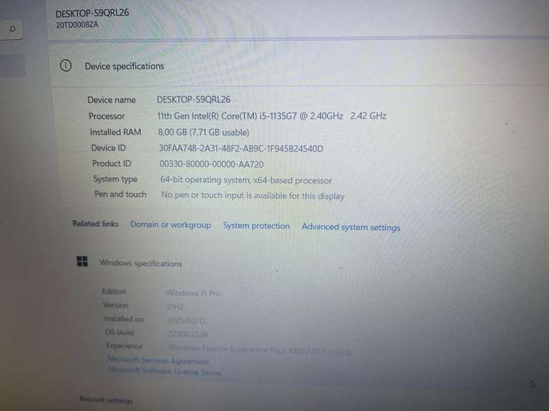 Lenovo Thinkpad  E15