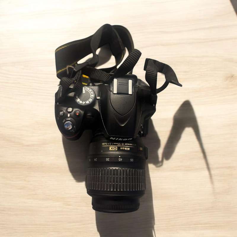 Nikon D3200 Digital SLR With 3 Lenses