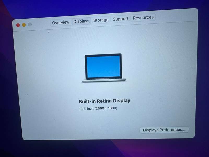 Apple MacBook Pro 13' | Core i5 2.7, 8GB Ram, 500GB SSD | Early 2015 model