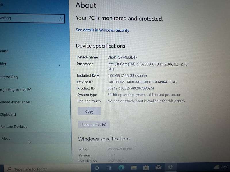 Hp Elite Book Folio 1040 G3 i5 6th gen 8gb Ram 512gb ssd