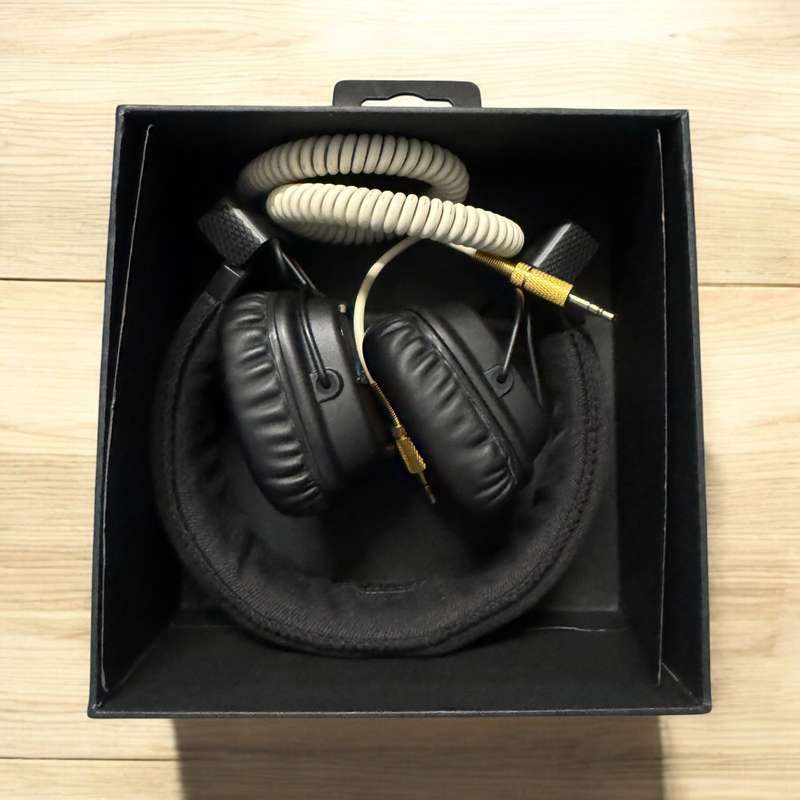 Marshall Major II Professional Headphones - Black New Condition