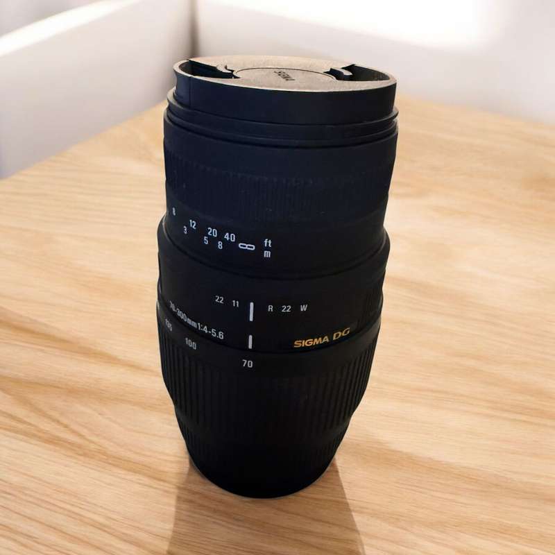 Sigma 70-300mm f/4-5.6 DG Macro Telephoto Zoom Lens for Canon SLR