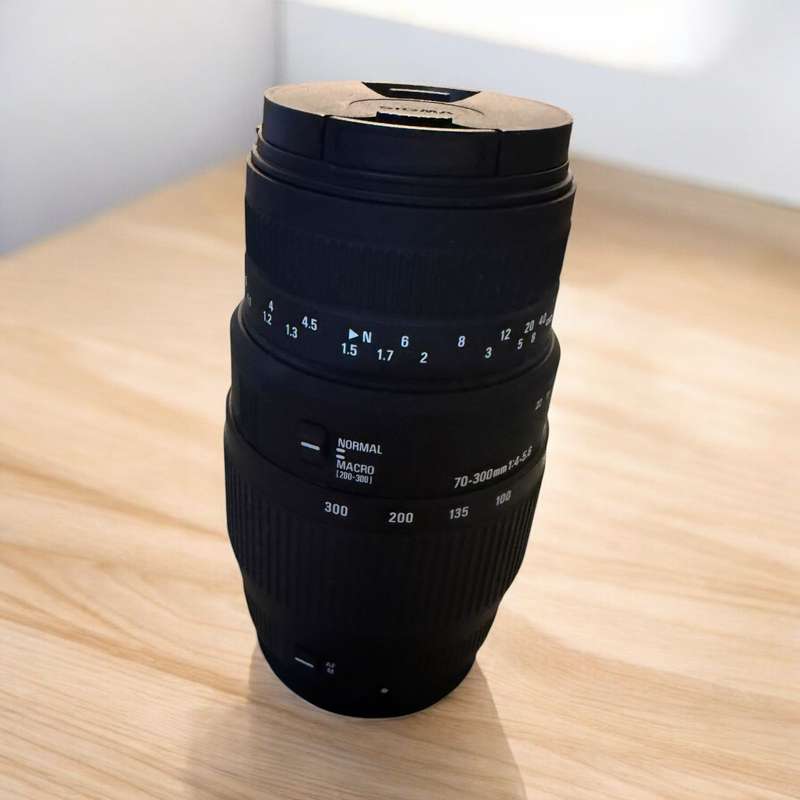 Sigma 70-300mm f/4-5.6 DG Macro Telephoto Zoom Lens for Canon SLR
