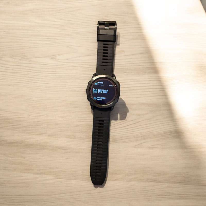 Garmin Fenix 7X Pro Solar Edition Smartwatch, Slate Grey with Black band Mint as New