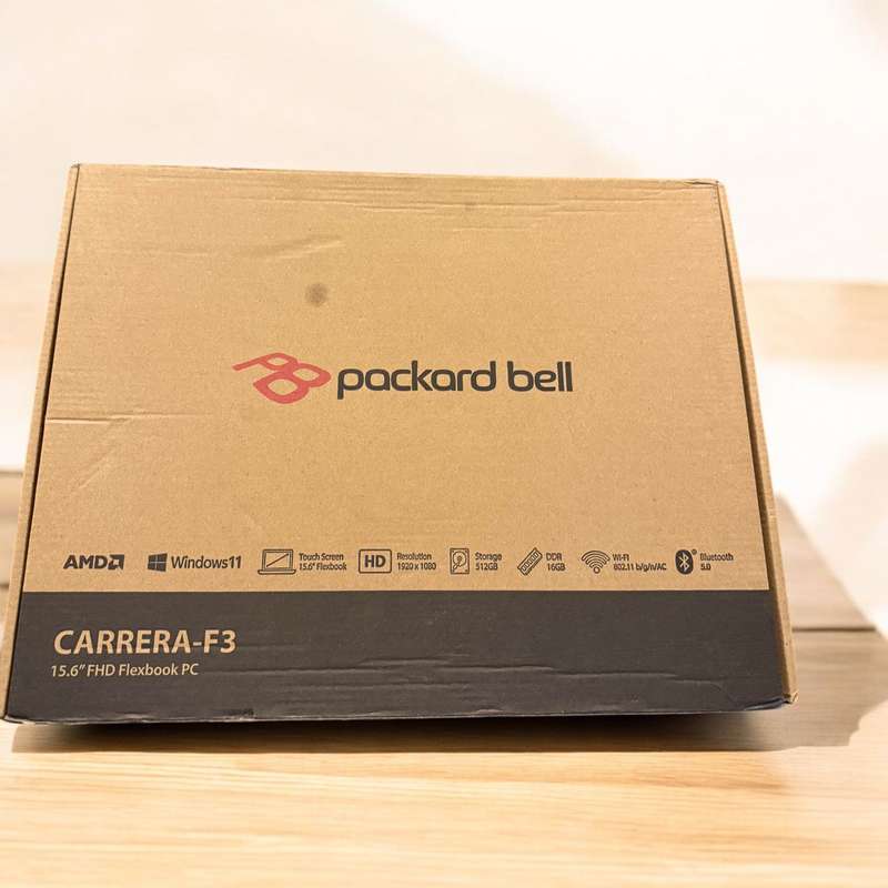 Packard Bell  Flex 3  AMD Ryzen 3  15.6" FHD Touch  16GB RAM  512GB SSD 2-in-1 Laptop New Condition