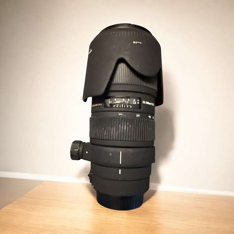 Sigma 70-200mm 1,2.8 11 Macro Hsm for Canon Camera
