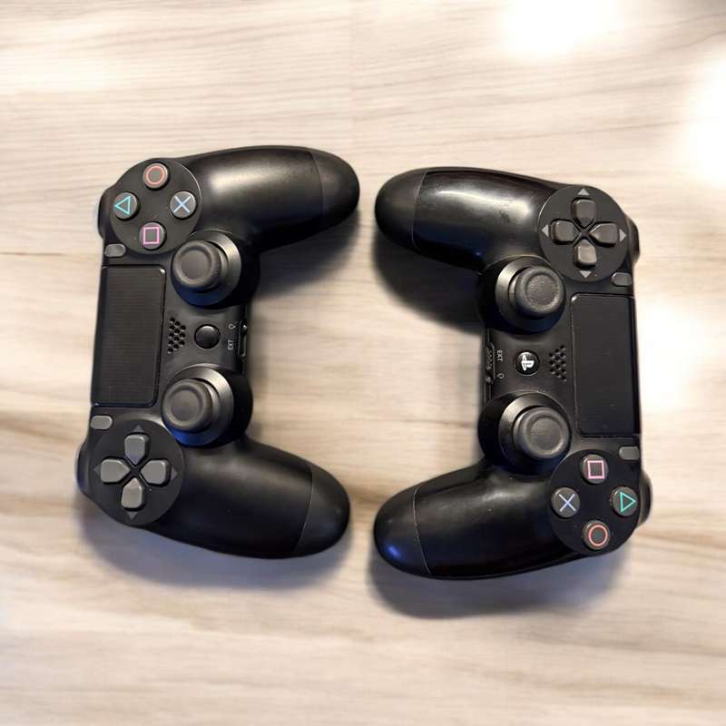 PlayStation 4 Slim 1tb Console with 2 Controllers and 5 Games