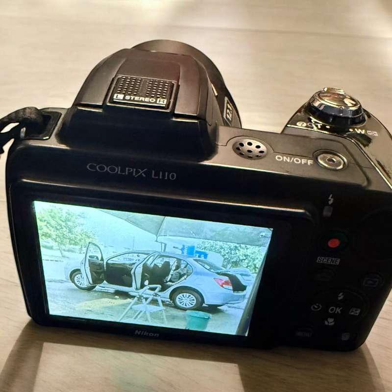 Nikon Coolpix L110 12.1MP Digital Camera with 15x Optical Vibration Reduction (VR) Zoom and 3.0-Inch