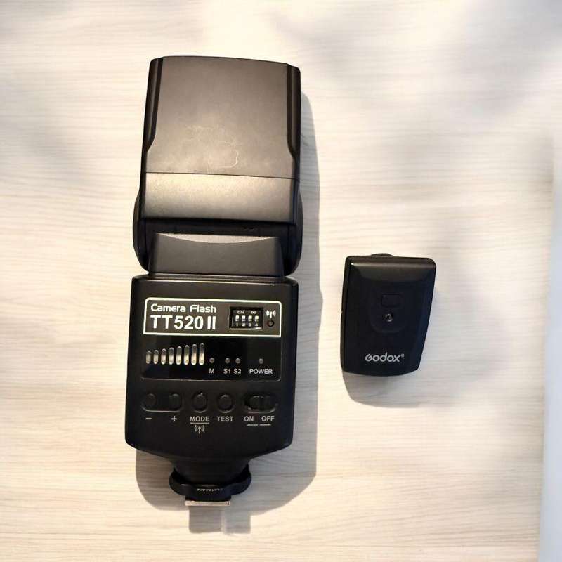Godox TT560II Camera Flash Speedlight + 433MHz RT-16 Flash Transmitter