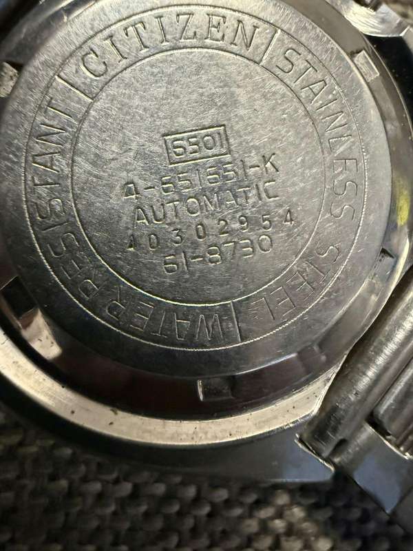 Vintage Citizen autmatic  650i