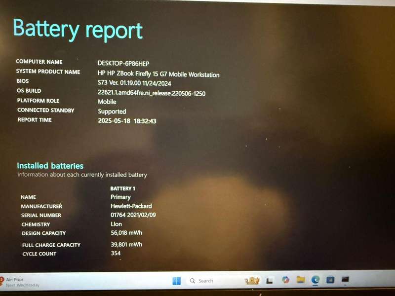 Hp Z book Fury 15 G7 Mobile Workstation i5 10th gen 16gb ram 256gb ssd