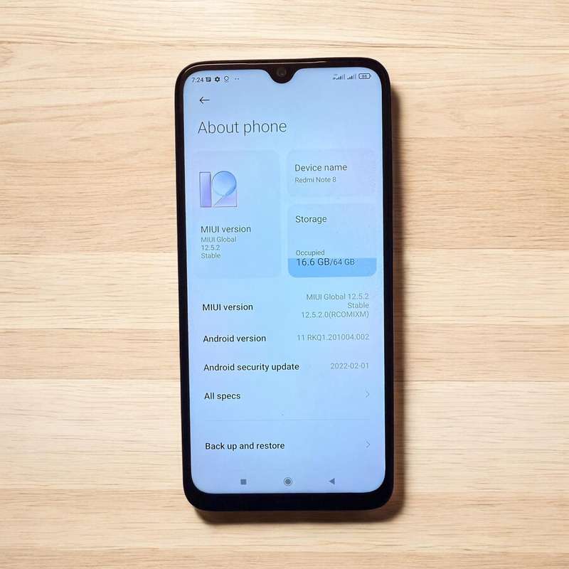 Xiaomi Redmi Note 8 64GB Space Black