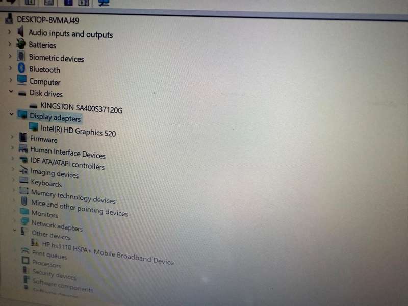 Hp EliteBook 840 G3 core i5 6th gen  8gb ram 120gb ssd lte new battery