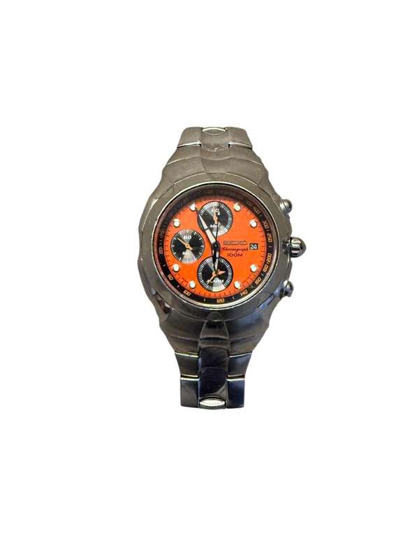 Seiko Silver Men's Watch - 7T62