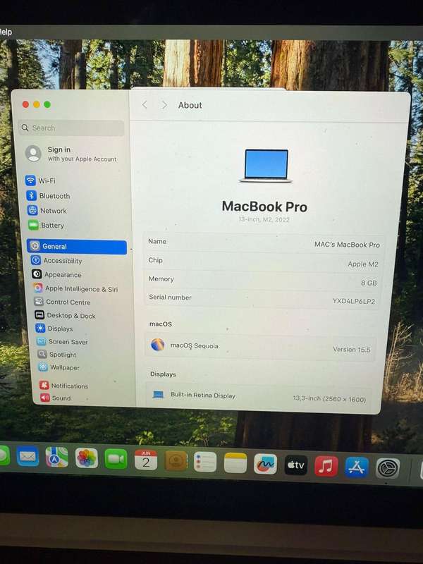 2022 Apple MacBook Pro 13-Inch