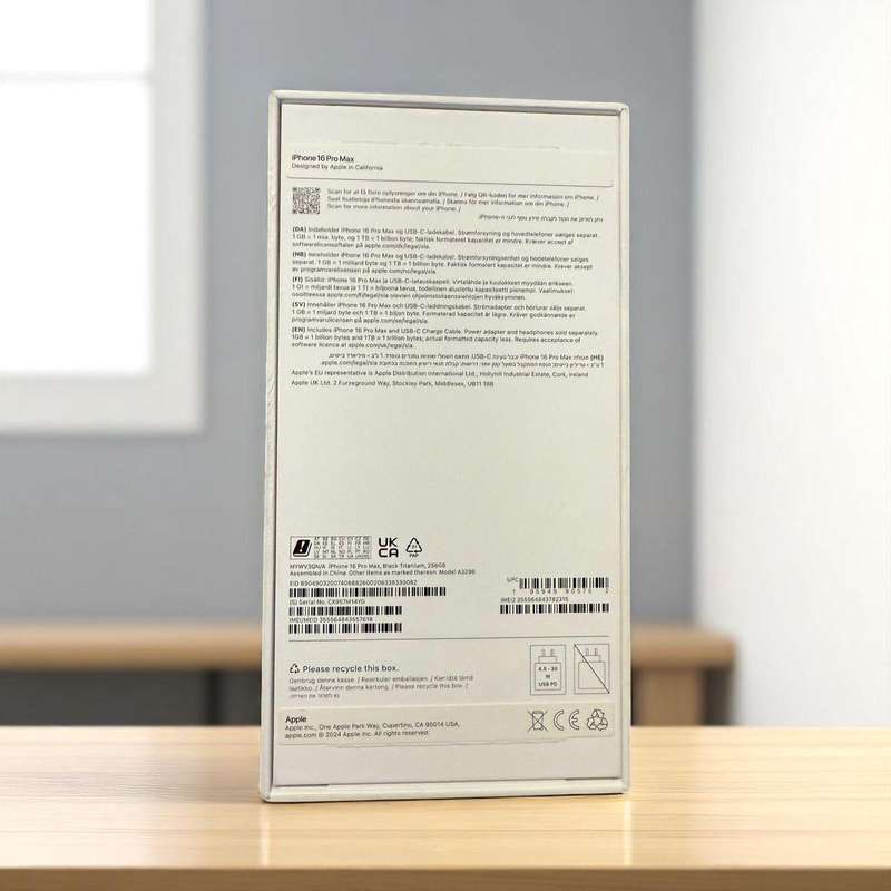 I phone  16 pro max 256gb 100% batt new condition