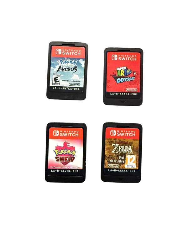 4 x nintendo switch games