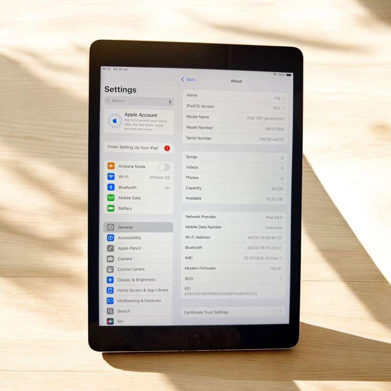 Ipad 9th gen 64gb wifi and lte