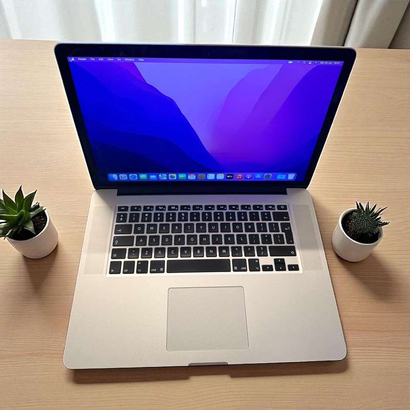 Apple MacBook Pro Retina 15` mid 2015, Intel i7 Quad Core@2.2GHz, 16GB RAM, 251GB ssd