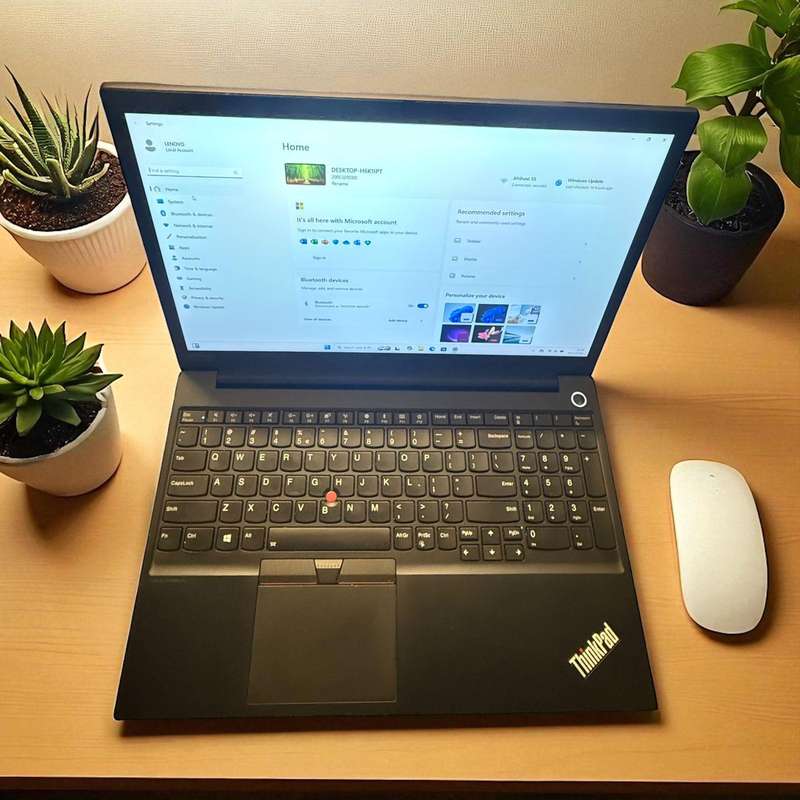 Lenovo E15 i5 10th gen 8gb ram 256gb ssd