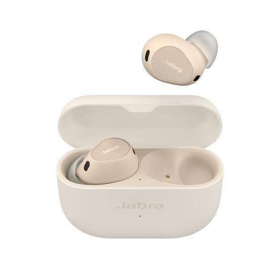 Jabra Elite 10 Wireless Earbuds with Charging Case Cream 100-99280901-99 new condition
