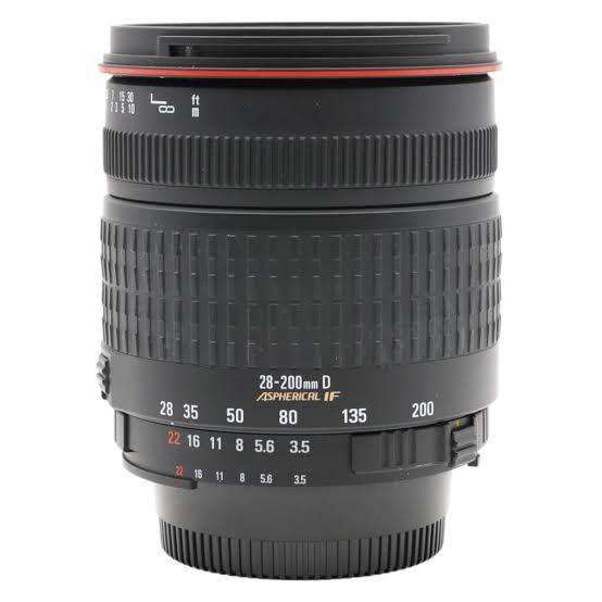 Sigma AF 28-200mm f3.5-5.6 D ASPH IF DL Hyperzoom Lens for Nikon F