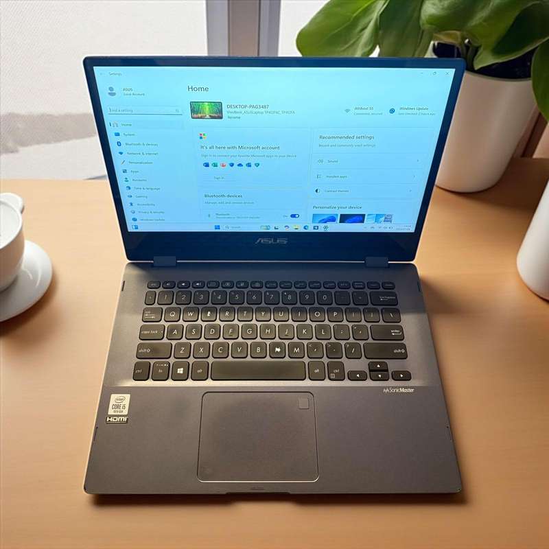 Asus VivoBook Flip 14 TP412FA 2-in-1 Notebook PC Core i5-10210U 14" FHD Touch 8GB RAM 256GB