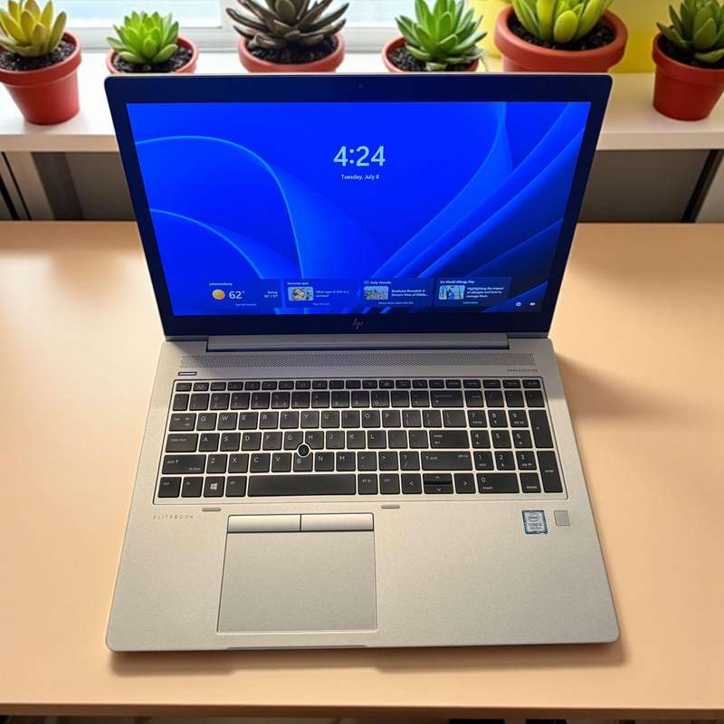 Hp Elitebook 850 G6  Core i5 8th gen Lte  15.6 inch  8GB Ram 256GB Ssd mint