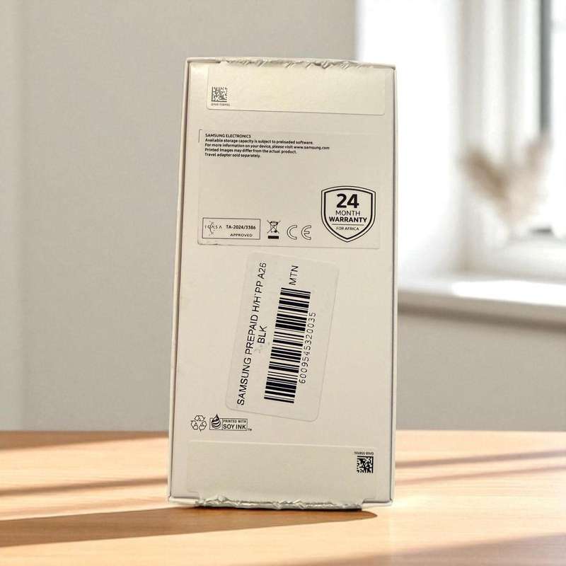 Samsung a26 5g 6gb ram 128gb memory new