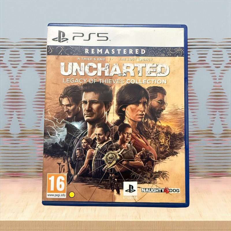 Remastered Uncharted legacy of thieves collection ps5