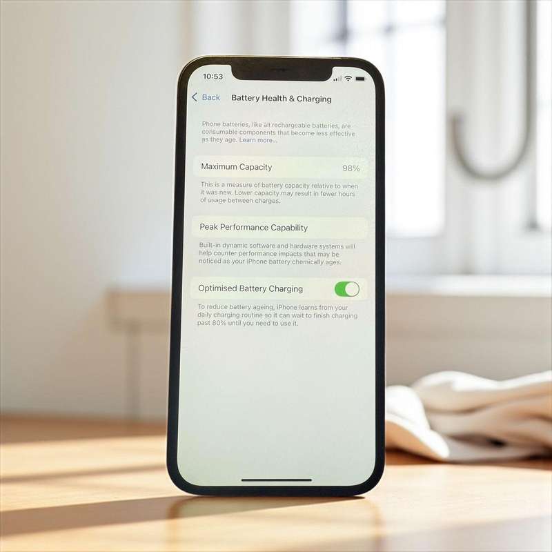 I phone 12 pro 128gb 98% batt health no face id