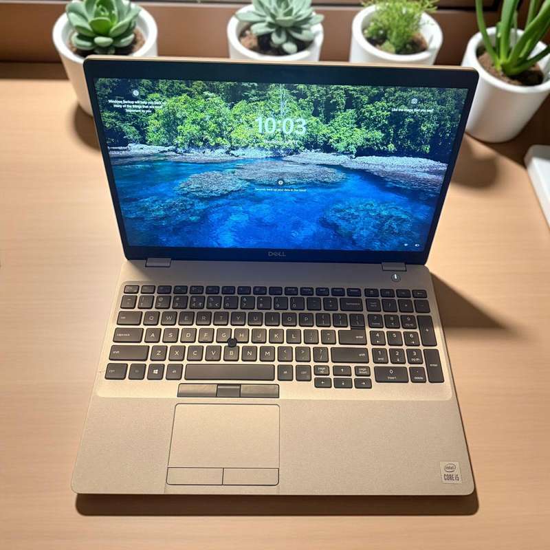 Dell Latitude 5510, 10th Gen Intel i5-10210U@1.6GHz, 8Gb Ram, 256GB Nvme Ssd 15.6`Lte new battery