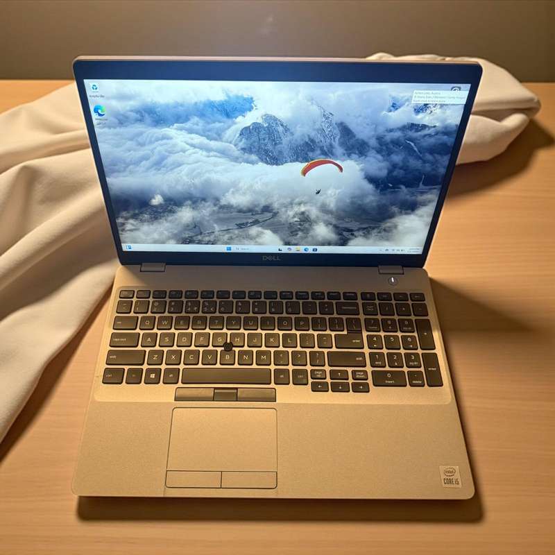 Dell Latitude 5510, 10th Gen Intel i5-10210U@1.6GHz, 8Gb Ram, 256GB Nvme Ssd 15.6`Lte new battery