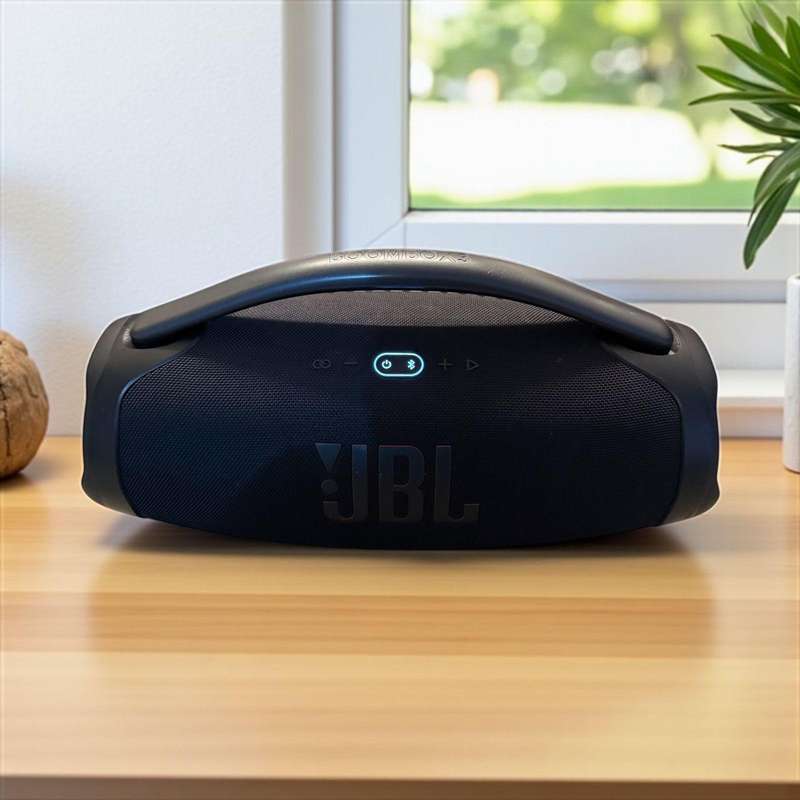 JBL Boombox 3 Portable Bluetooth Speaker - Black