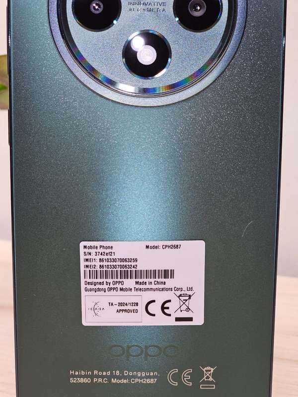 oppo reno 12f 256gb ds