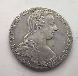 1780 Maria Theresa Thaler Silver coin