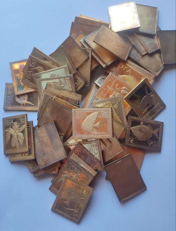 Silver Stamps 92.5% pure Silver (Sterling silver)