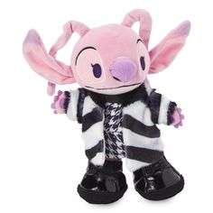 Disney nuiMOs Outfit  Cruella Inspired Faux Fur Coat with Dress and Black Boots