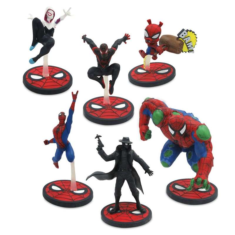 Disney Store Spider-Man Figure Play Set