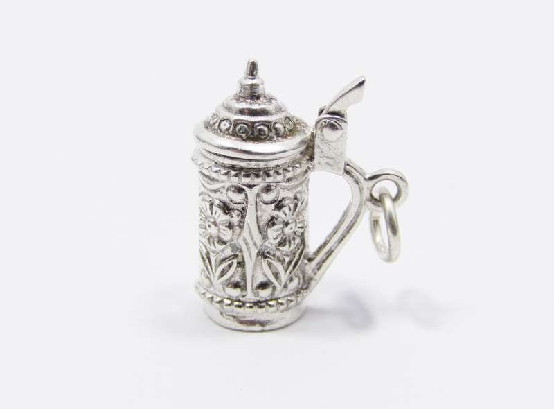 Vintage Sterling Silver Beer Stein/Mug Charm