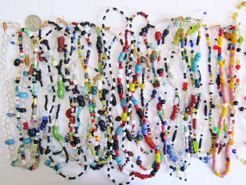 Assortment of Vintage Czech Bohemian Art Glass Beads