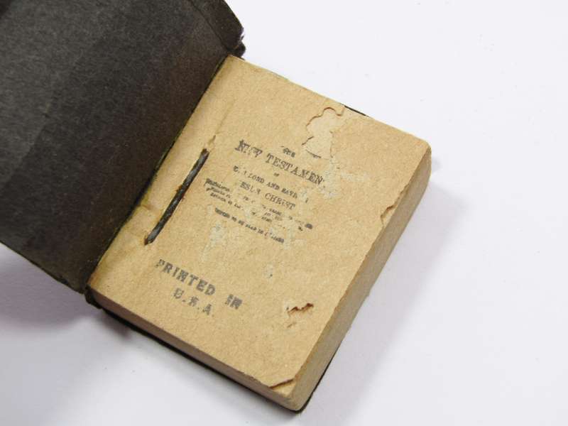 Antique Miniature Holy Bible New Testament