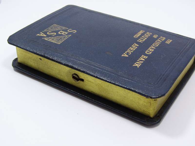 Vintage Standard Bank Savings Book