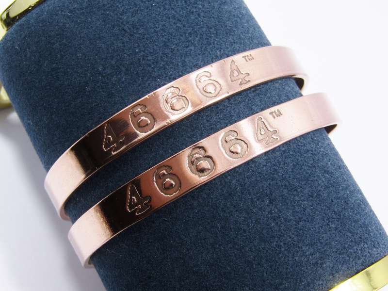 Limited Edition Nelson Mandela Copper Cuff Bangle