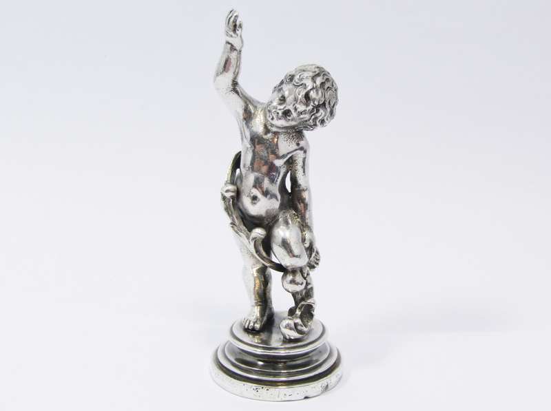 Rare Find! Antique (c1900) German 800 Solid Silver Wax Seal