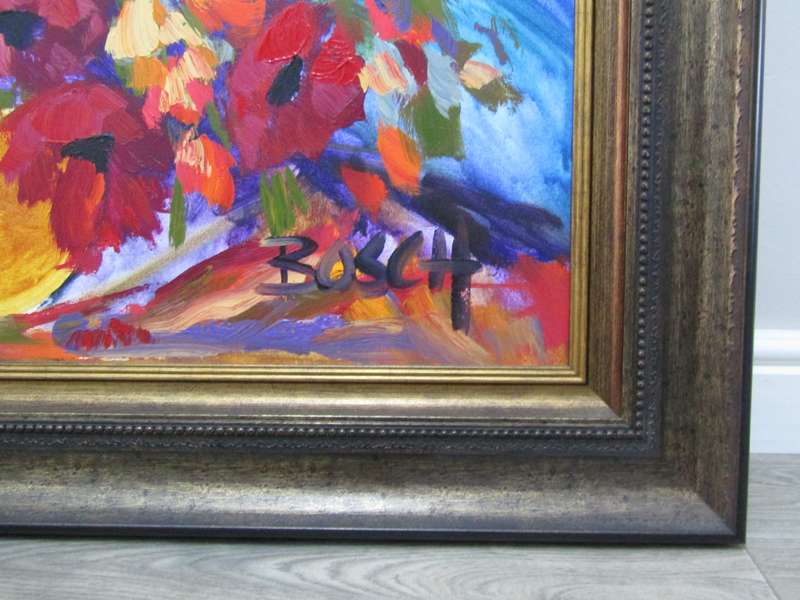 Exquisite! Original Cornelius Bosch (1956-2011) Painting